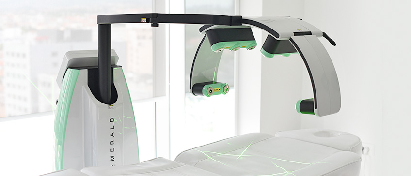 Emerald hladni laser